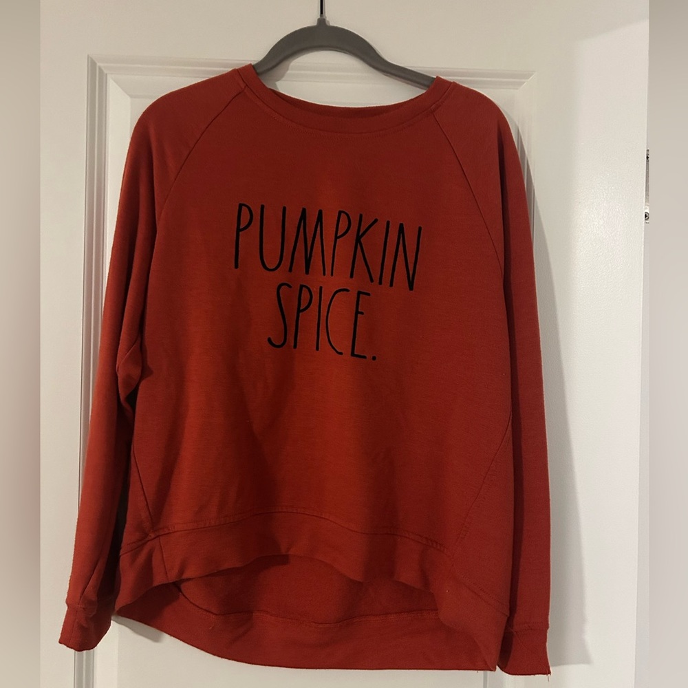 Rae Dunn “Pumpkin Spice” Women's Sweatshirt- SM